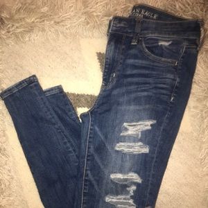 American eagle high waisted jeans